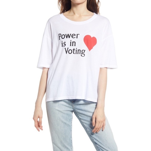 Treasure & Bond Tops - TREASURE & BOND VOTE Collection Graphic Tee
